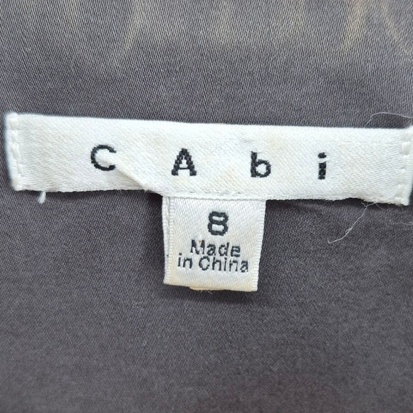 Cabi Womens Gray/Green Button Front Blazer Jacket Size 8 Career Work Business - Picture 7 of 12